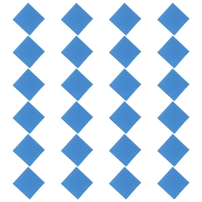 Acoustic Foam Panel - 24 Pack Acoustic Foam Panels 1X12X12