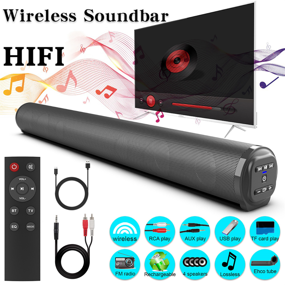 Home Cinema Wireless Speakers - Sound Bar TV Sound System Bluetooth