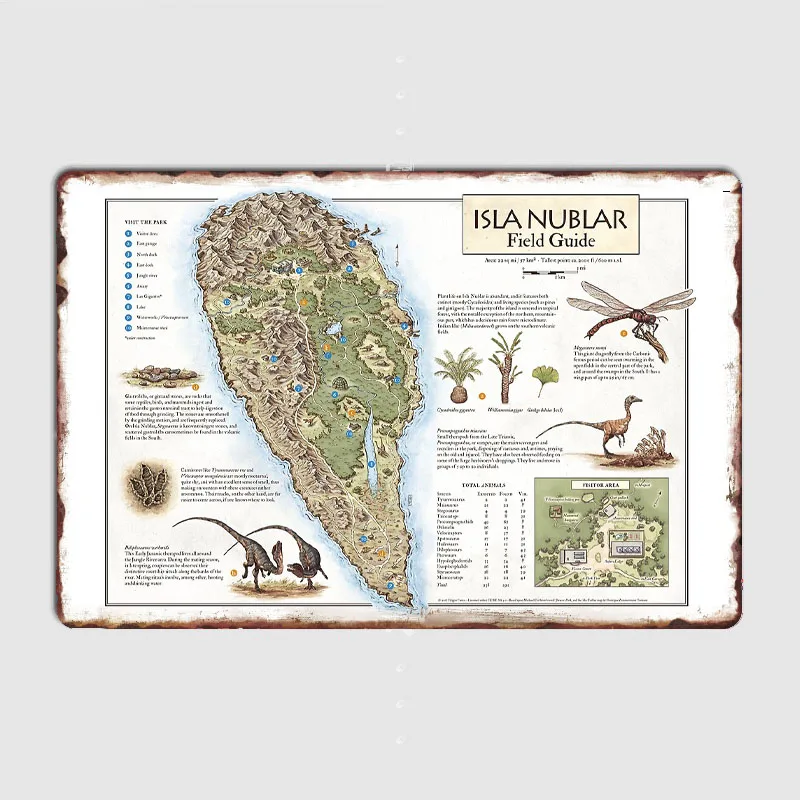 Home Cinema Guide - Isla Nublar Field Guide - Jurassic