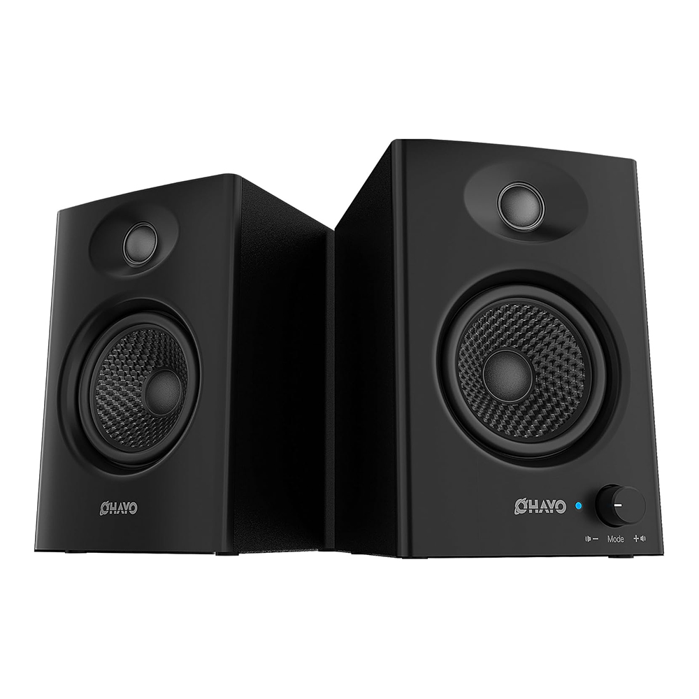 Home Cinema Subwoofer - OHAYO 60W Active Bookshelf Speakers with