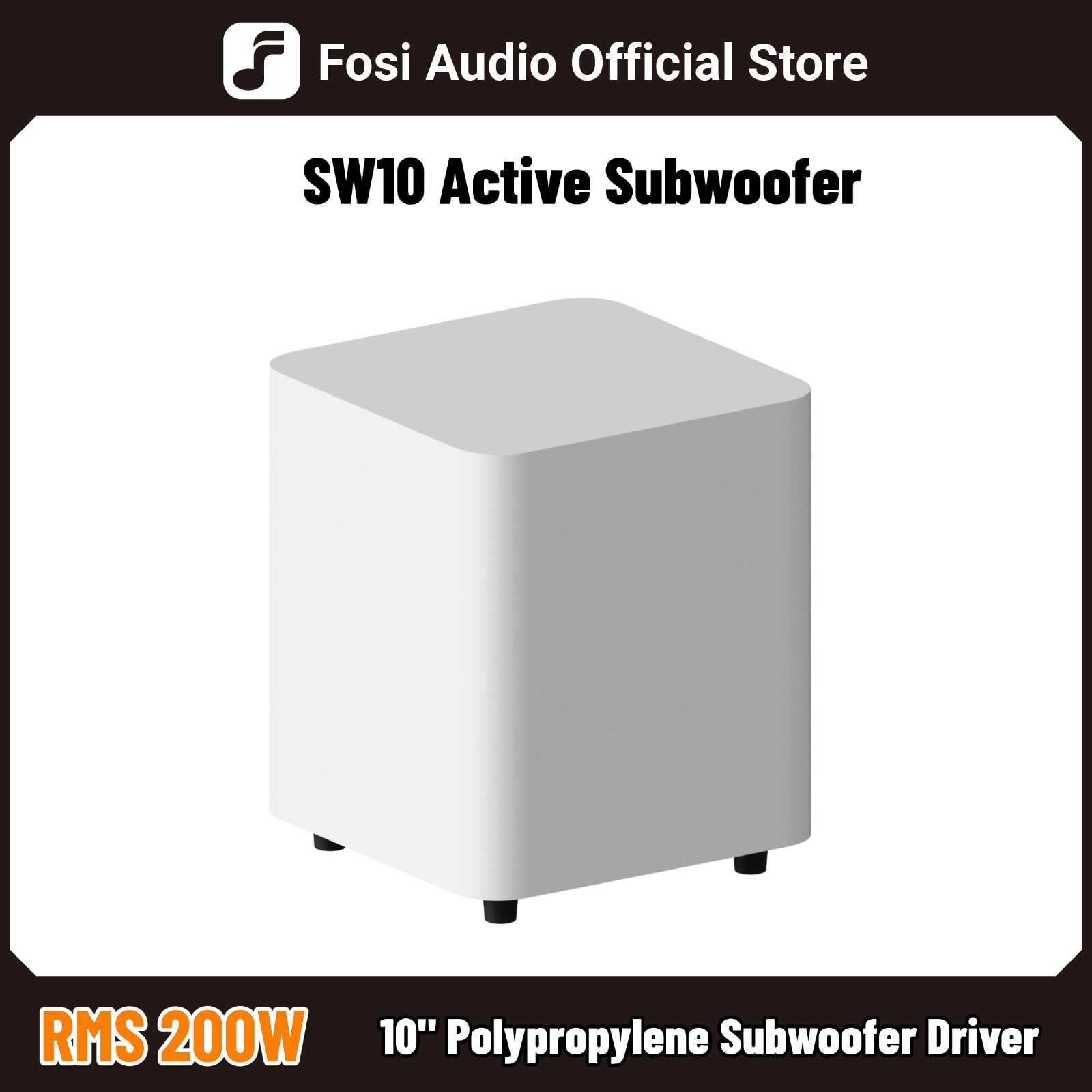 Home Cinema Subwoofer - Fosi Audio SW10 Active Subwoofer HiFi