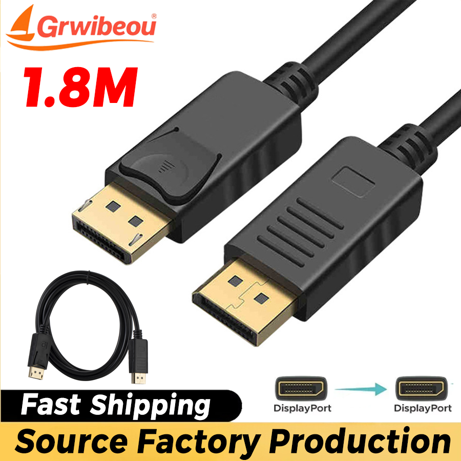 Home Cinema Projector Xiaomi - Grwibeou Displayport Cable 1080P DP To