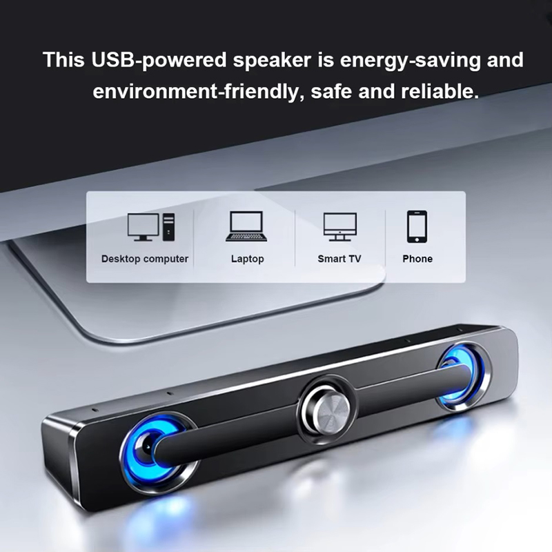 Home Cinema Subwoofer - Caixa De Som Wired Speaker Soundbar