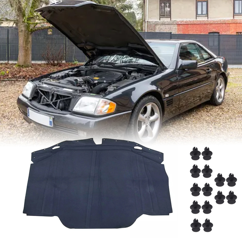 Acoustic Foam Panel - Hood Insulation Pad Engine Heat Soundproof