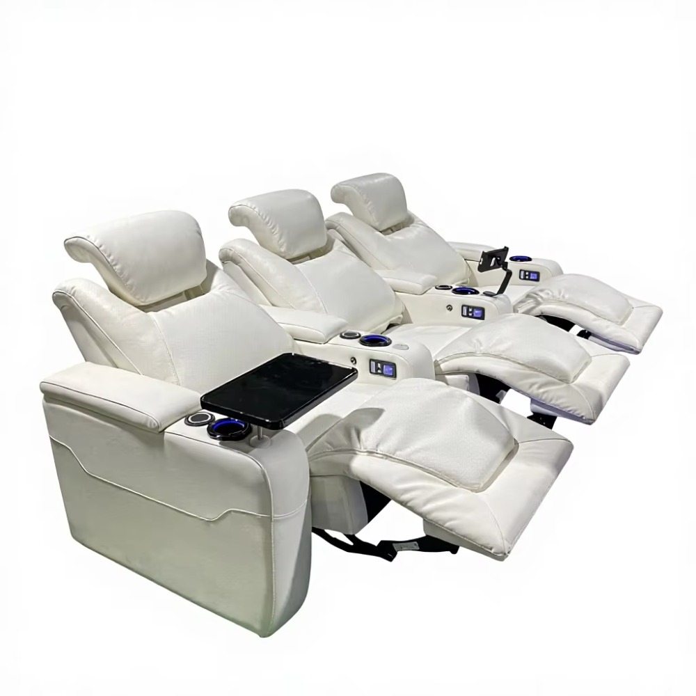 Home Cinema Sofa - Modern Electric Chaise Lounge Sofa Adjustable