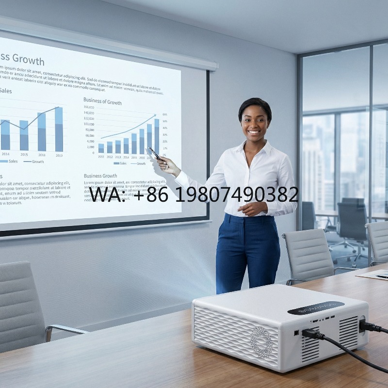Home Cinema Wireless Speakers - Factory Wholesale 4K Android LCD Projector