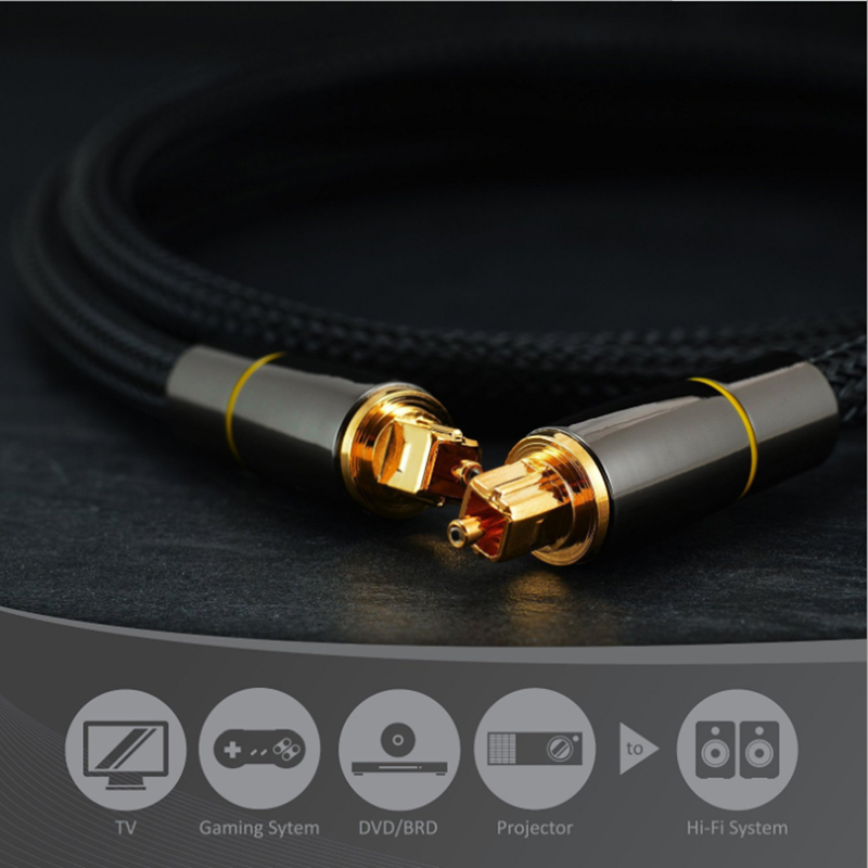 HIFI 5.1 Digital SPDIF Fiber T - Home Cinema Subwoofer recension och pris
