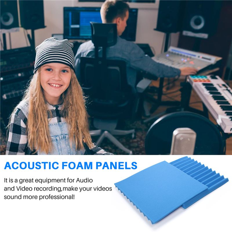 24 Pack Acoustic Foam Panels 1 - Acoustic Foam Panel recension och pris