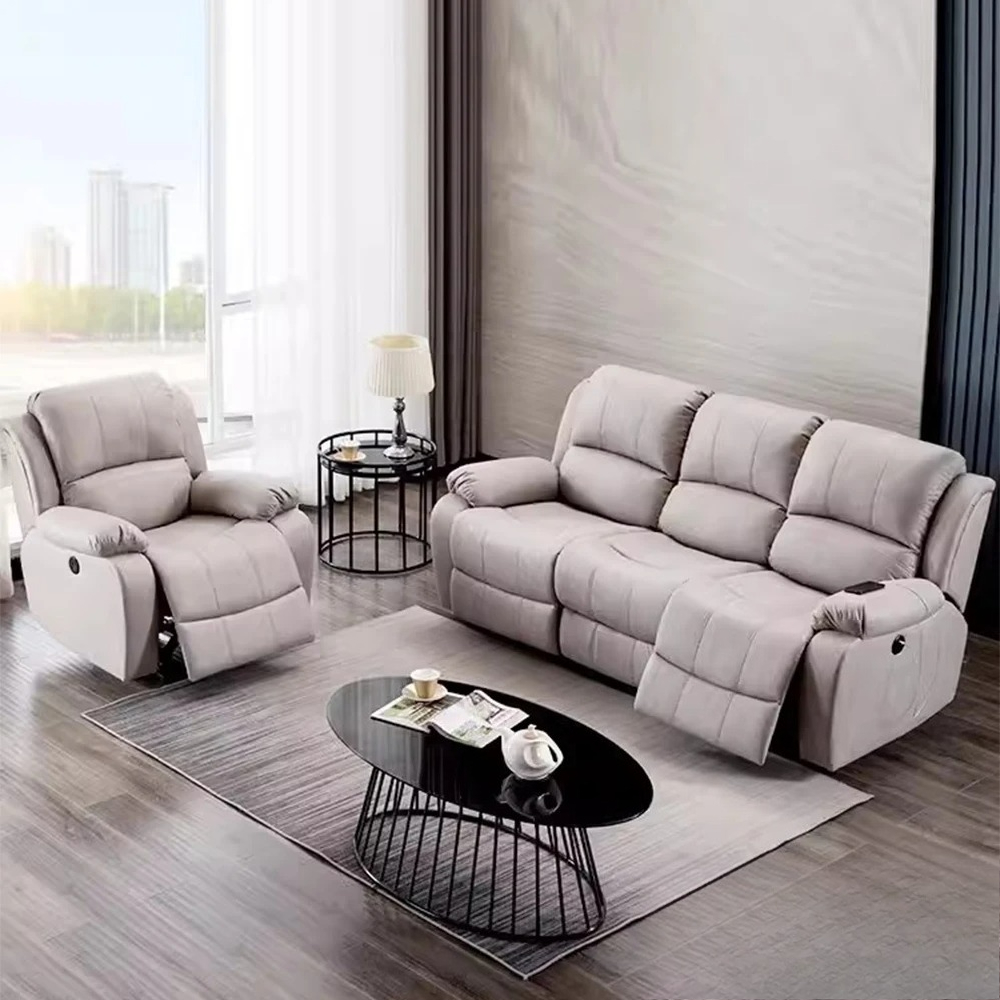 xx-Genuine Leather Manual Elec - Home Cinema Couch recension och pris