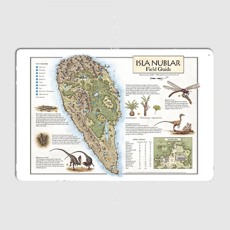 Isla Nublar Field Guide - Jura - Home Cinema Guide recension och pris