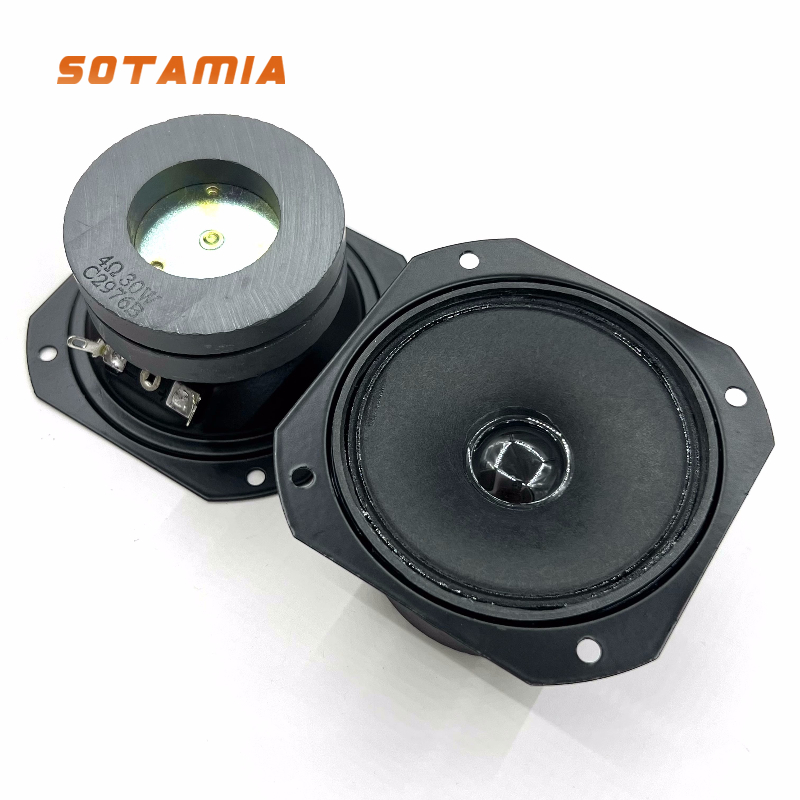 SOTAMIA 2PCS 3 Inch Tweeter 4  - Home Cinema Wireless Speakers recension och pris