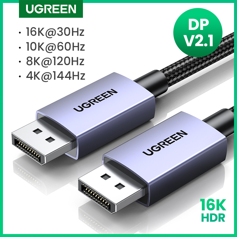 UGREEN 16K Displayport Cable D - Home Cinema Projector Xiaomi recension och pris