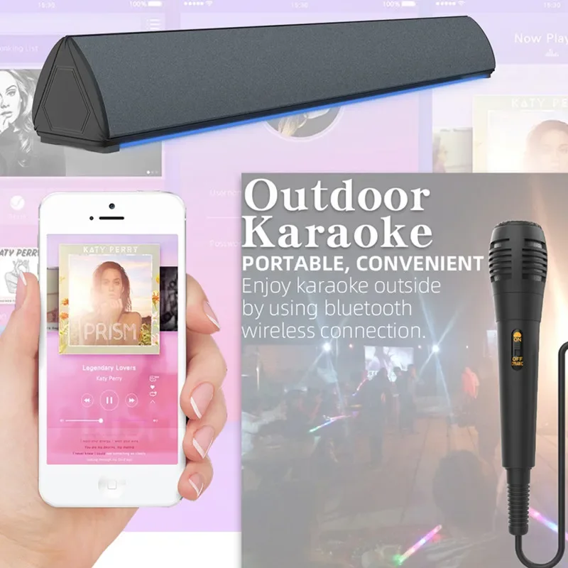 60W Wireless TV PC Soundbar Bl - Home Cinema Wireless Speakers recension och pris