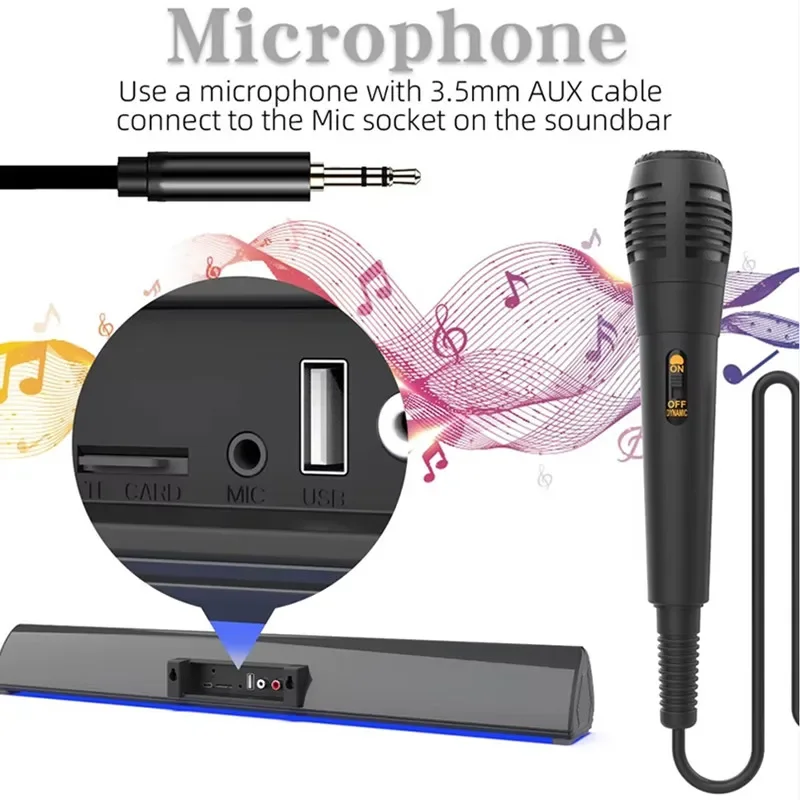 60W Wireless TV PC Soundbar Bl - Home Cinema Wireless Speakers recension och pris