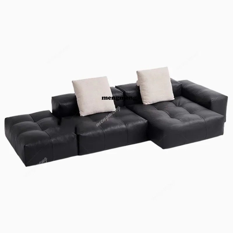 Nordic Leather Compressed Sofa - Home Cinema Sofa recension och pris