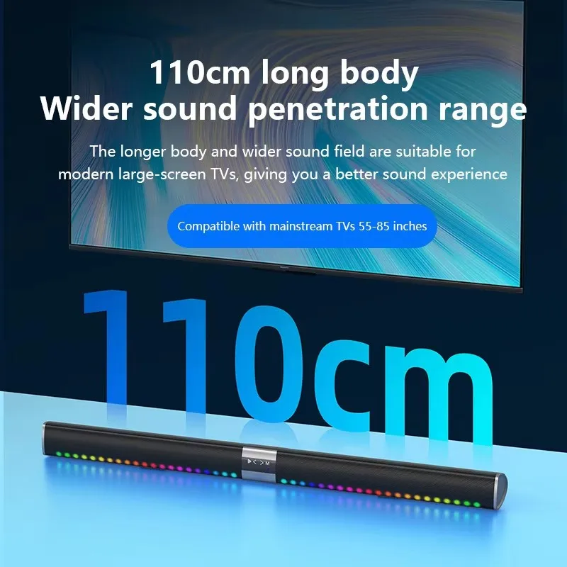 TV Echo Wall Bluetooth Speaker - Home Cinema Wireless Speakers recension och pris