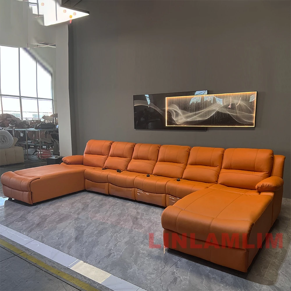 Luxury Oversized Sectional Rec - Home Cinema Sofa recension och pris