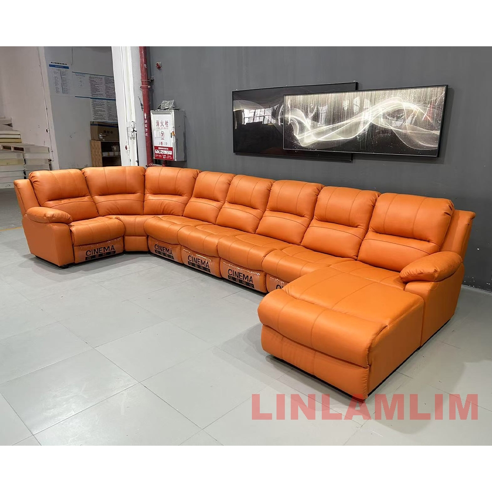 Luxury Oversized Sectional Rec - Home Cinema Sofa recension och pris