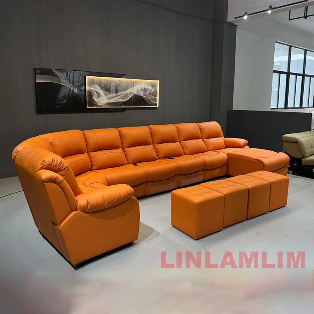 Luxury Oversized Sectional Rec - Home Cinema Sofa recension och pris