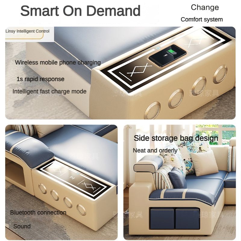 Latest Living Room Sofa Set Mo - Home Cinema Sofa recension och pris