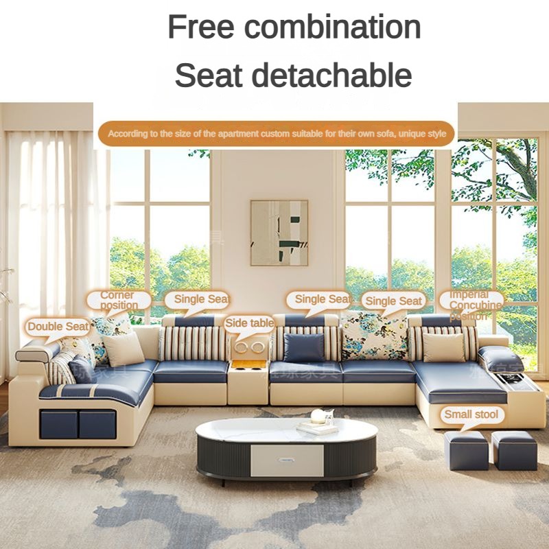 Latest Living Room Sofa Set Mo - Home Cinema Sofa recension och pris
