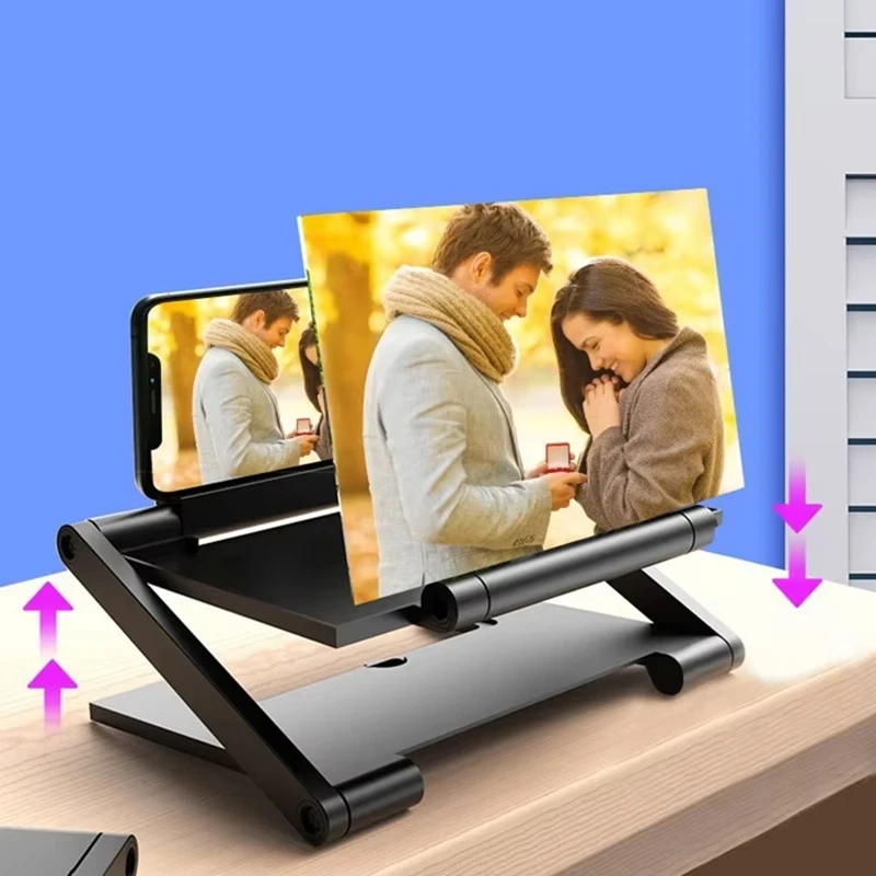 NEW 3D Screen Amplifier Mobile - Home Cinema Projector Screen recension och pris