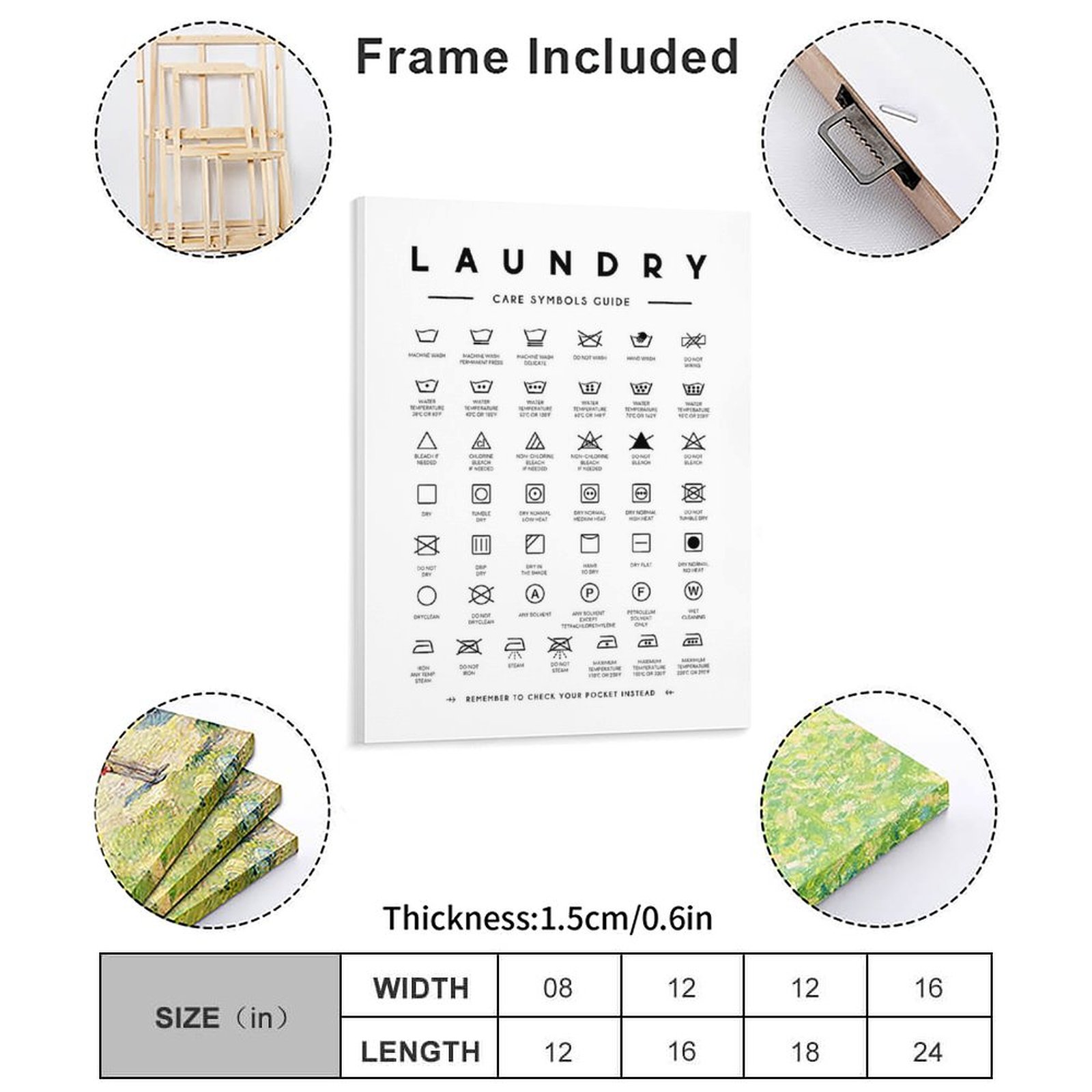 Laundry Symbols Guide Care For - Home Cinema Guide recension och pris