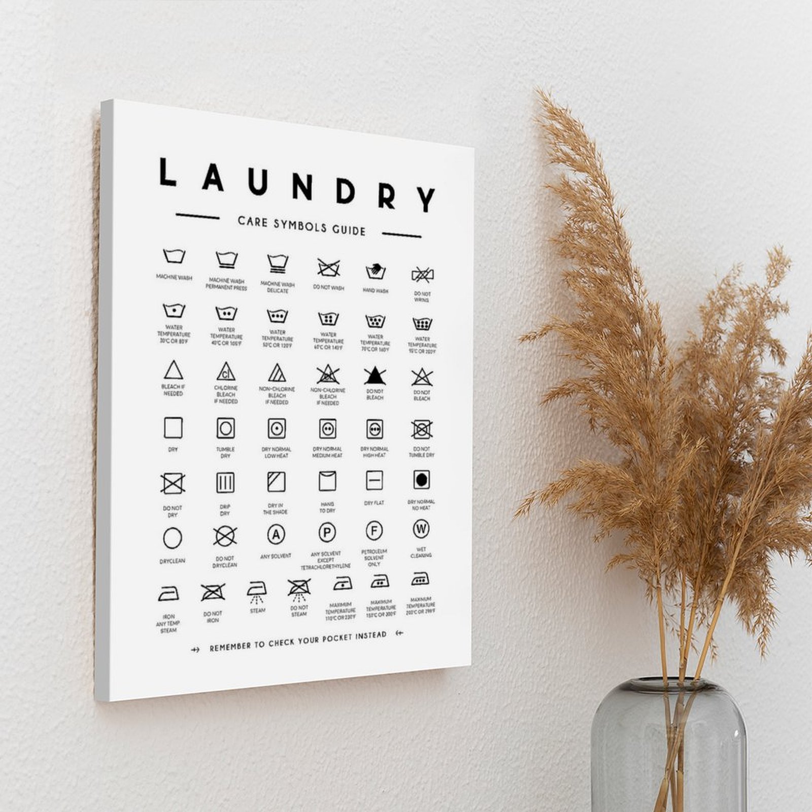 Laundry Symbols Guide Care For - Home Cinema Guide recension och pris