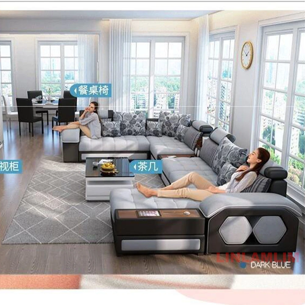 Linlamlim U-Shaped Sectional F - Home Cinema Sofa recension och pris