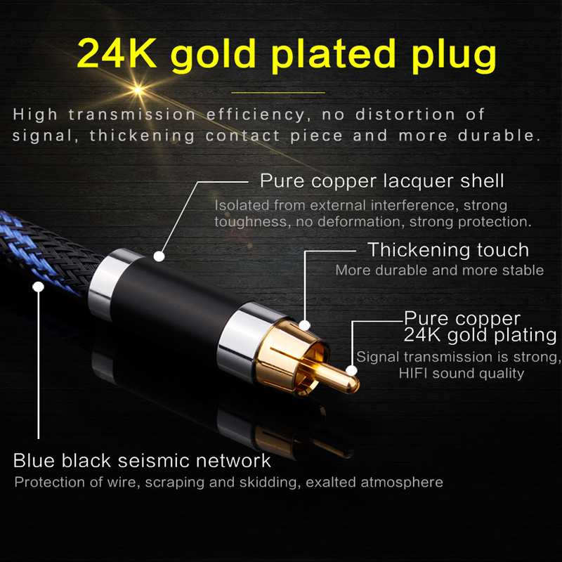 Hi-End DAC 75ohm Rca to Rca Ma - Home Cinema Subwoofer recension och pris