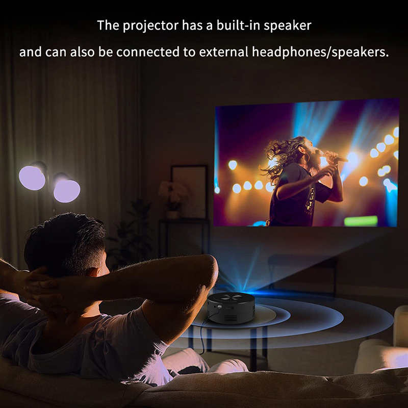 Portable Mini Projector 1920*1 - Home Cinema Projector Xiaomi recension och pris