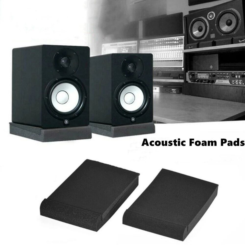 1 Set Studio Monitor Speaker A - Acoustic Foam Panel recension och pris