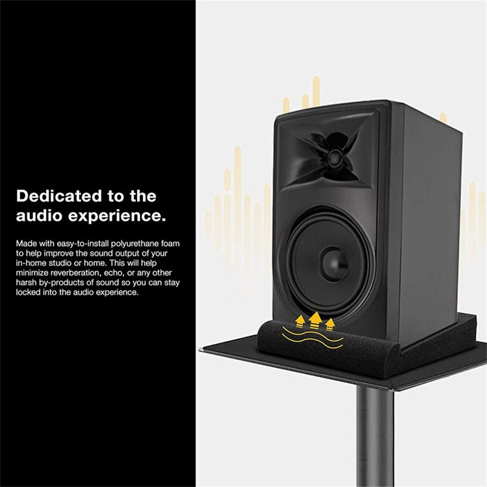 1 Set Studio Monitor Speaker A - Acoustic Foam Panel recension och pris