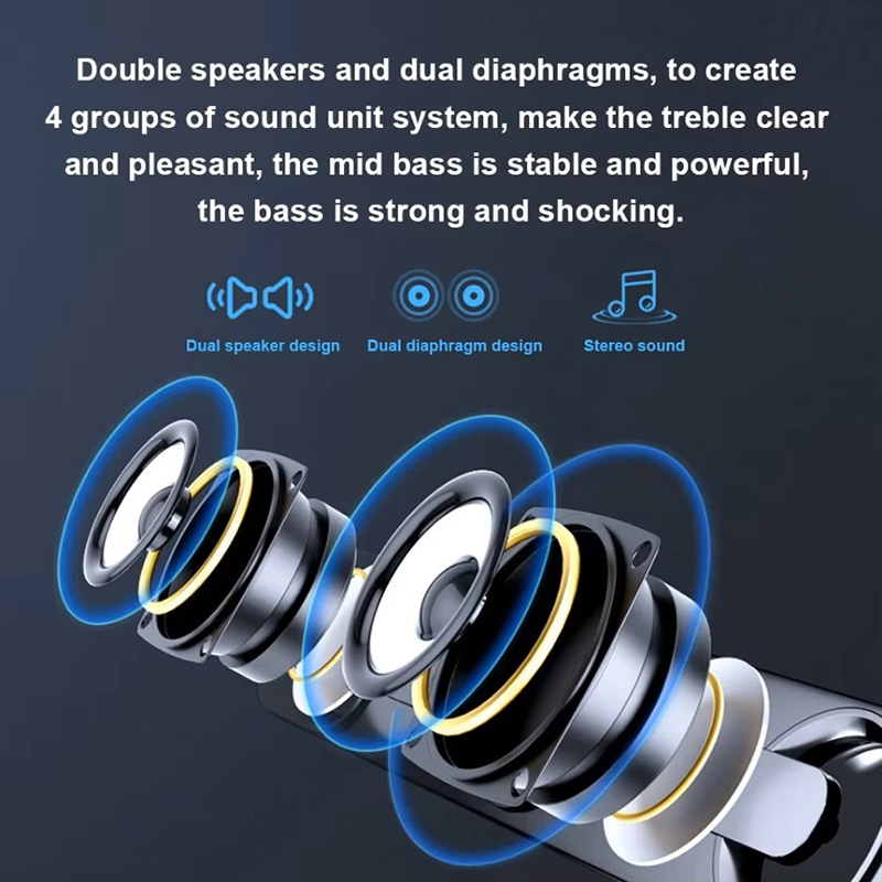 Caixa De Som Wired Speaker Sou - Home Cinema Subwoofer recension och pris