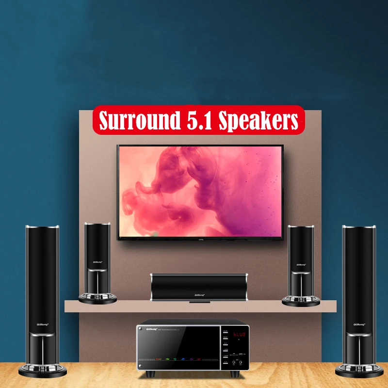 1000W high-power  caixa de som - Home Cinema Subwoofer recension och pris