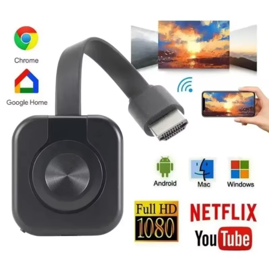 ‌WiFi Receiver Audio Video Tra - Home Cinema Projector Screen recension och pris