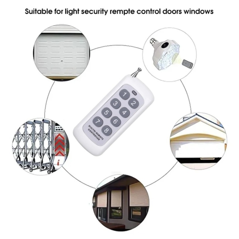 433Mhz Wireless RF Remote Cont - Home Cinema Wireless Speakers recension och pris