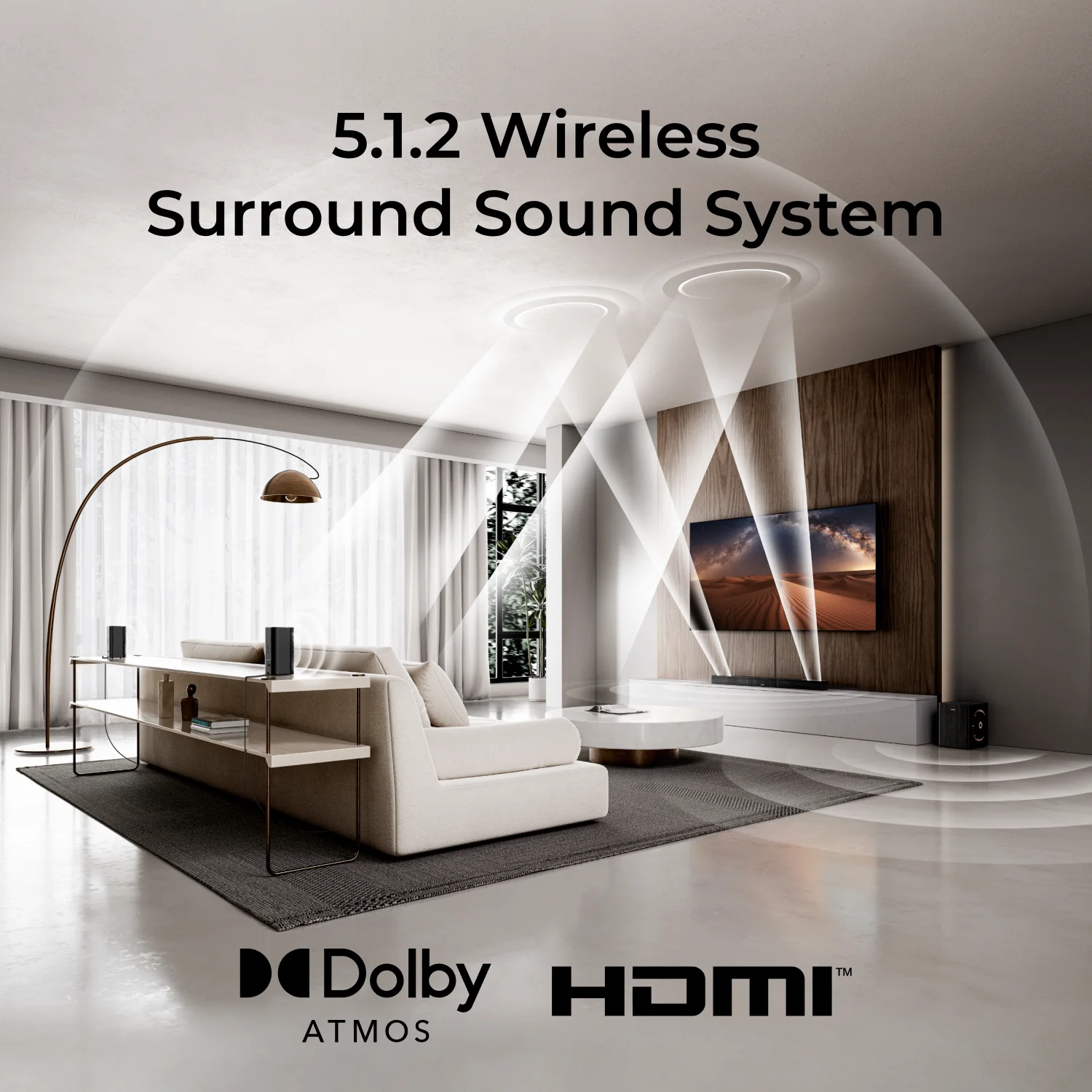 X40 5.1.2ch Wireless Surround  - Home Cinema Subwoofer recension och pris