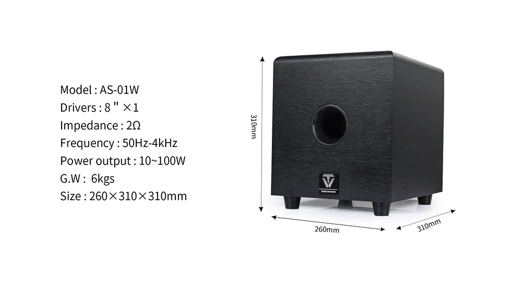 Tonewinner YX-01P Dolby Atmos  - Home Cinema Wireless Speakers recension och pris