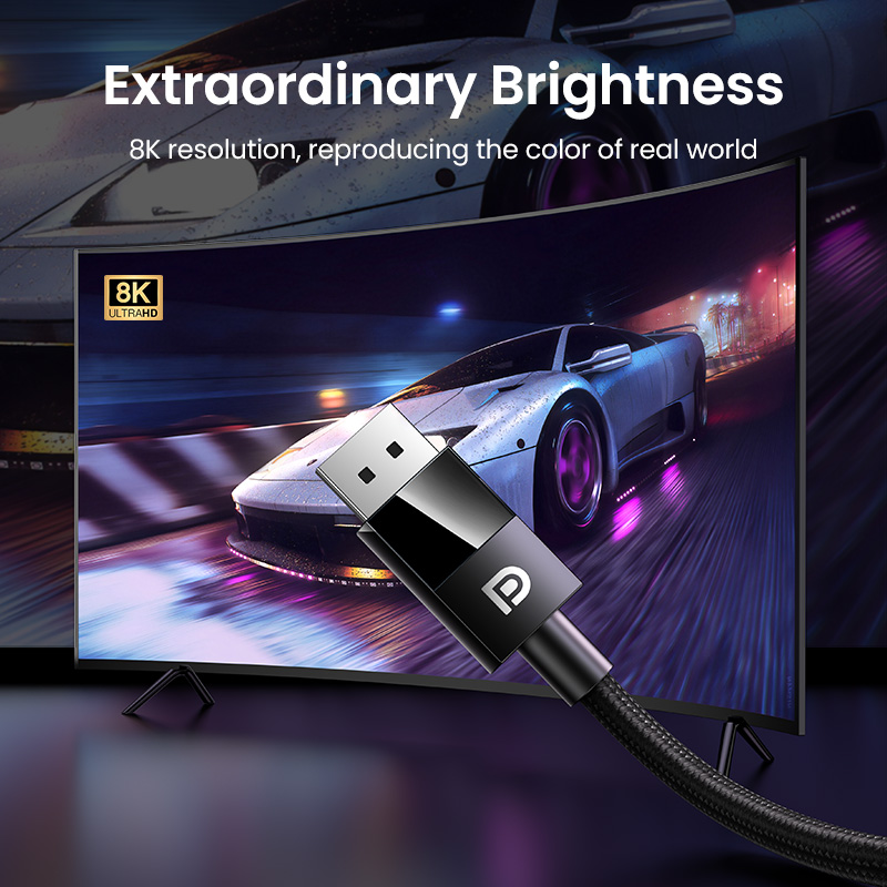 UGREEN DisplayPort Cable 8K DP - Home Cinema Projector Xiaomi recension och pris