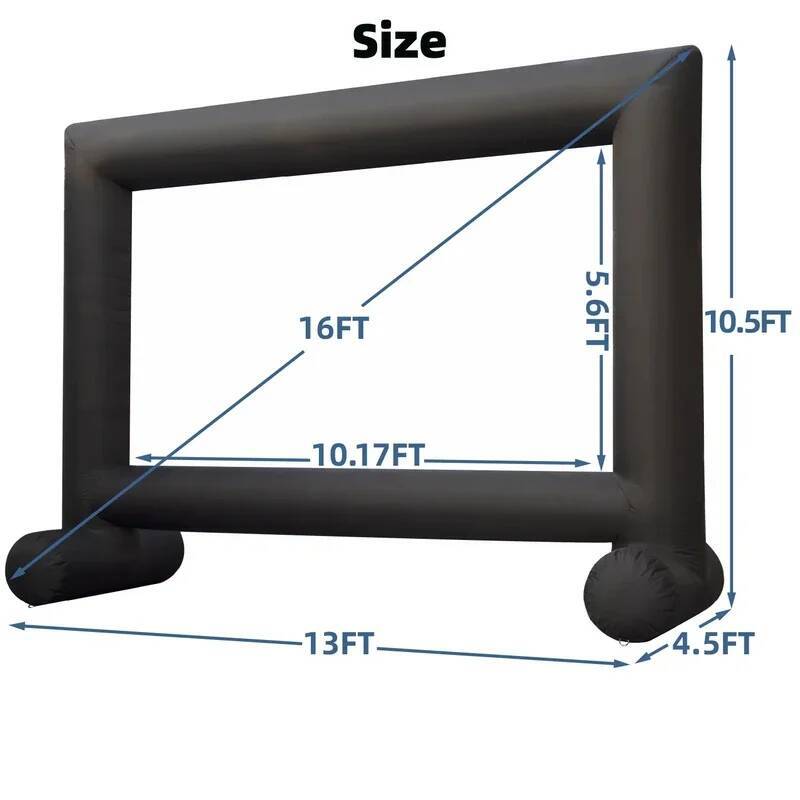 Projector Screen Giant Iatable - Home Cinema Projector Screen recension och pris