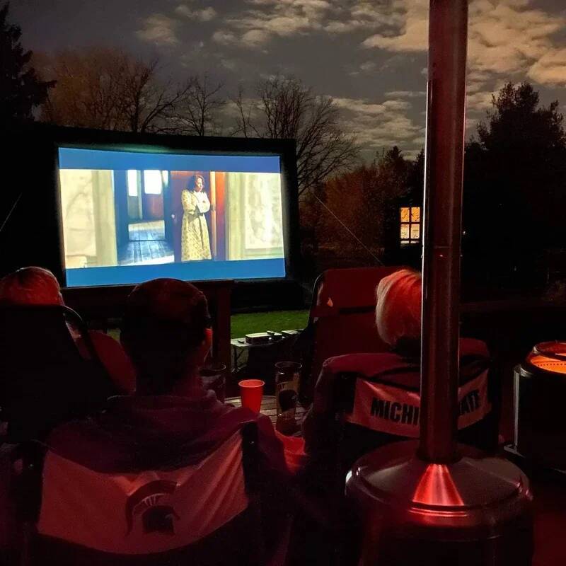Projector Screen Giant Iatable - Home Cinema Projector Screen recension och pris
