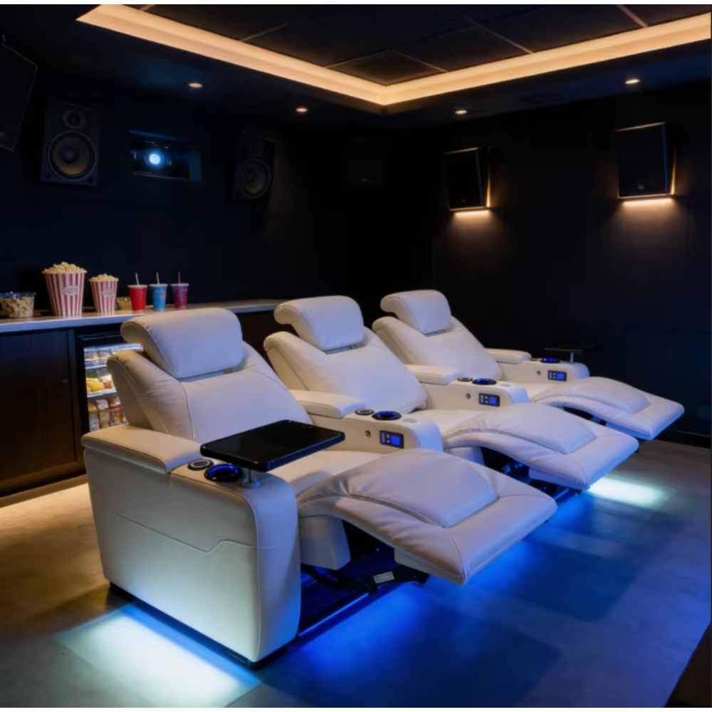 Modern Electric Chaise Lounge  - Home Cinema Sofa recension och pris